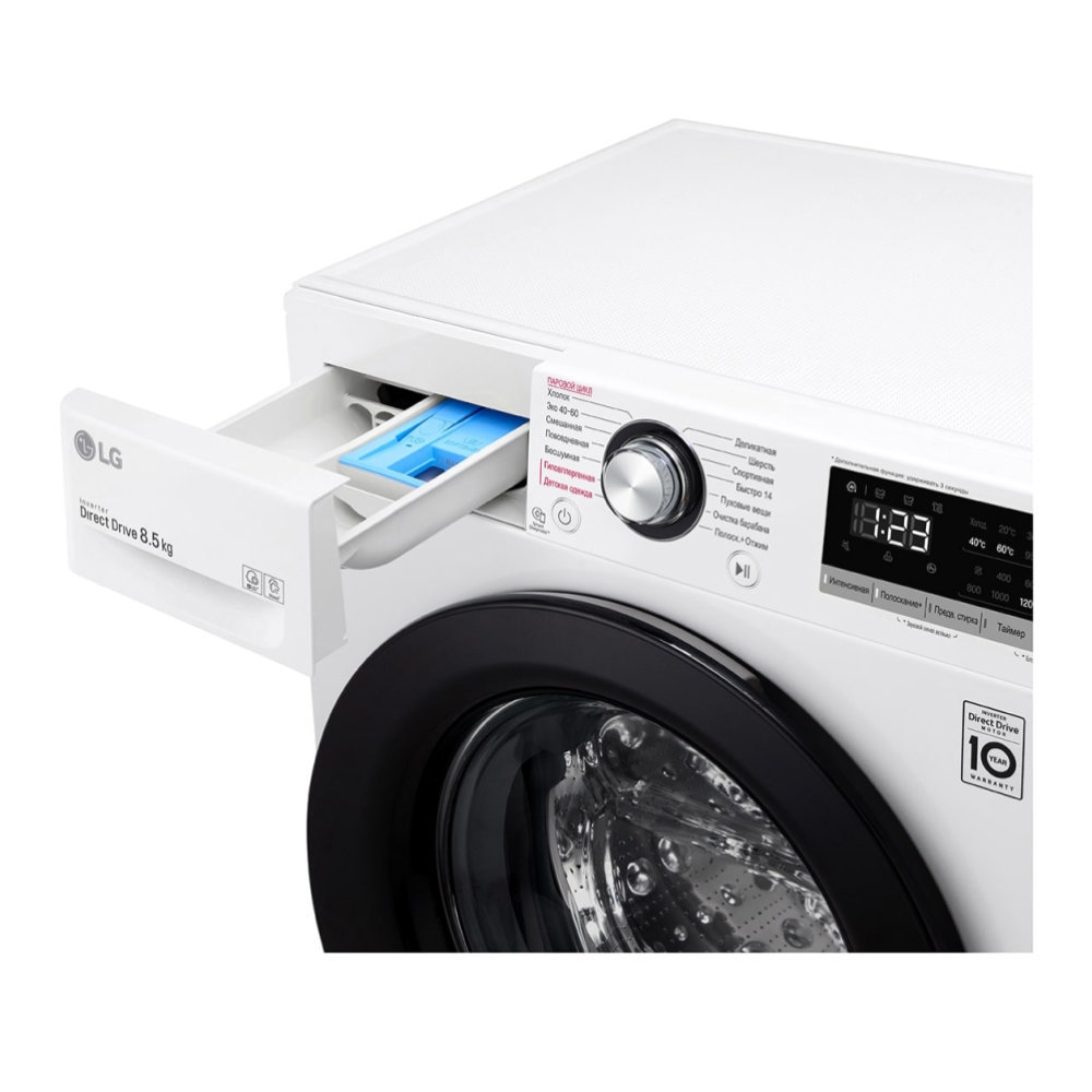 Узкая стиральная машина LG AI DD F2V3GS6W фото 8