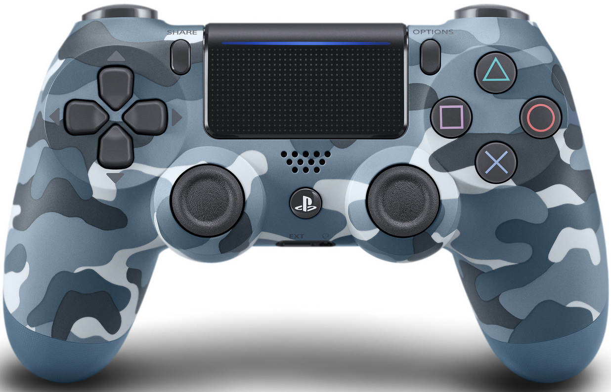 Джойстик беспроводной Dualshock 4 для PlayStation4 Хаки синий 219000₽