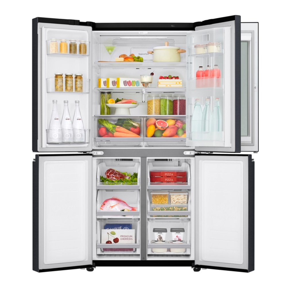 Холодильник LG InstaView Door-in-Door GC-Q22FTBKL фото 3