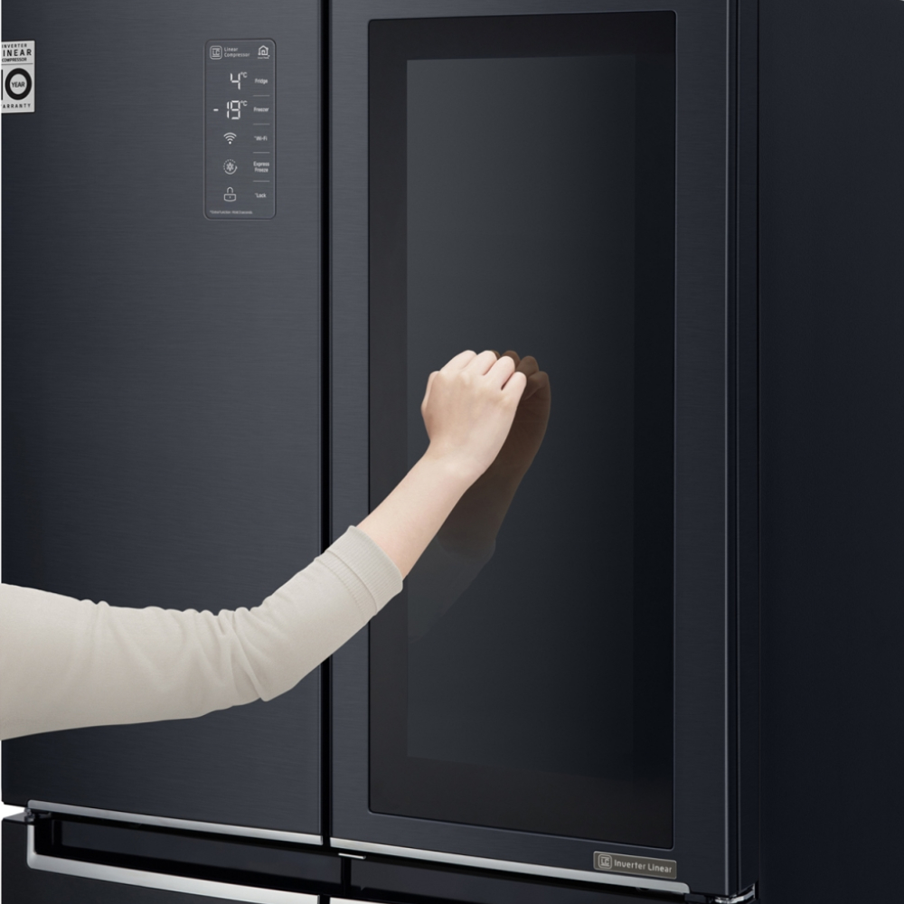 Холодильник LG InstaView Door-in-Door GC-Q22FTBKL фото 5