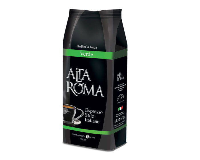 

Кофе в зернах Alta Roma Verde, 1 кг (Альта Рома)