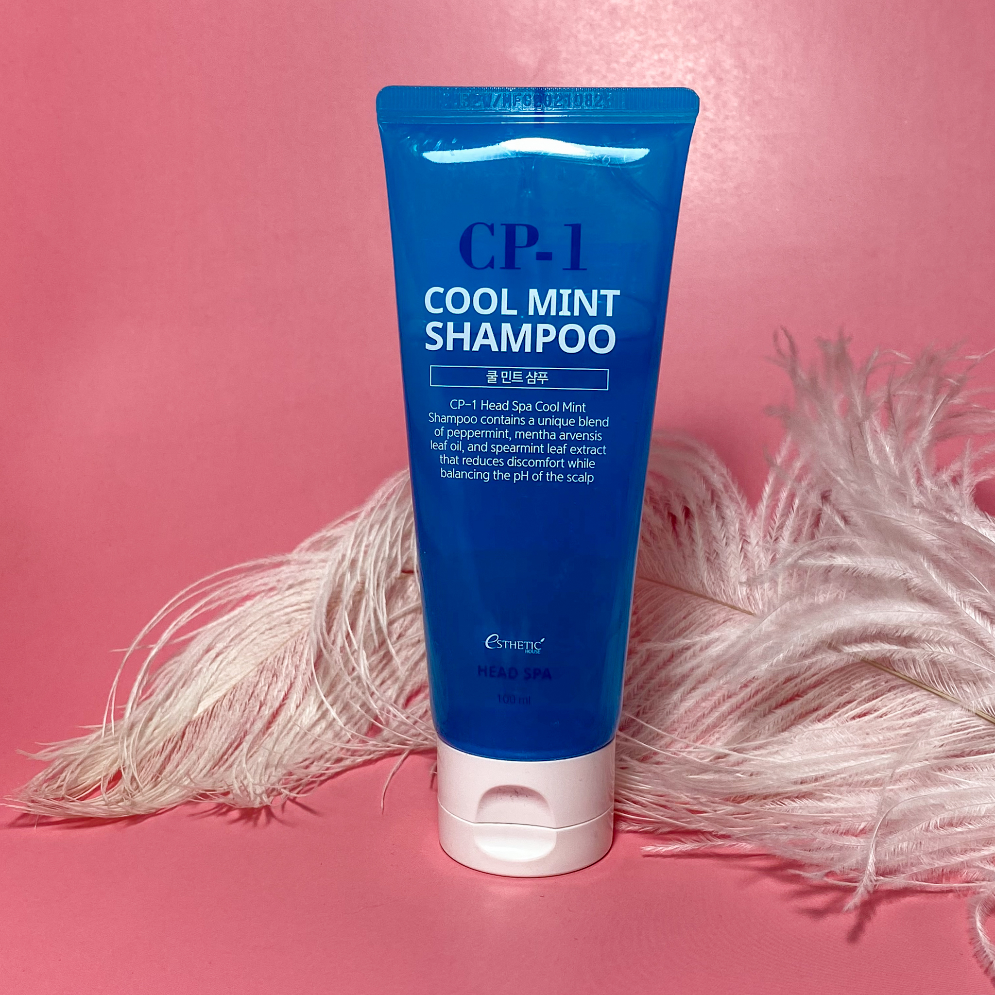 Охлаждающий шампунь для волос с ментолом Esthetic House CP-1 Head Spa Cool Mint Shampoo (100 мл)