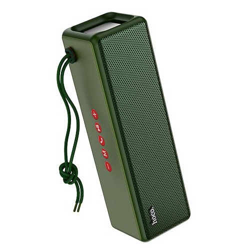 Колонка Bluetooth Hoco HC3 Bounce c FM-радио, порты TF, USB, AUX, звонки (Темно-зеленый)