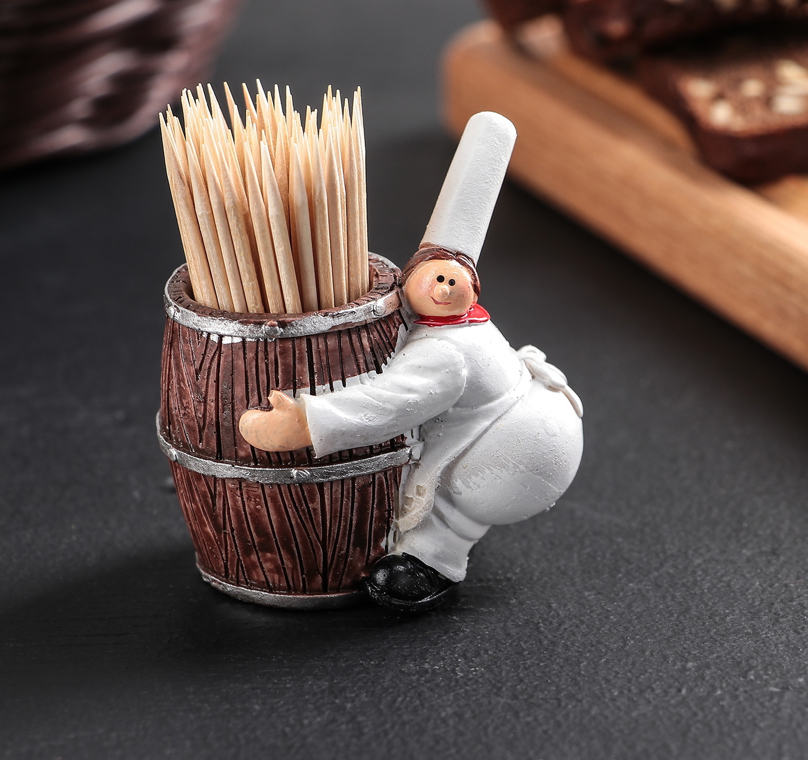 

Подставка под зубочистки Повар