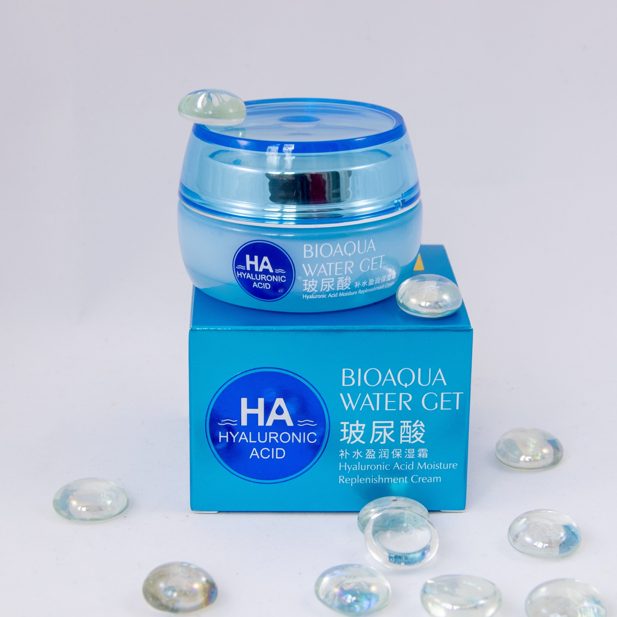 Гиалуроновый крем для лица Bioaqua Hyaluronic Acid Water Get