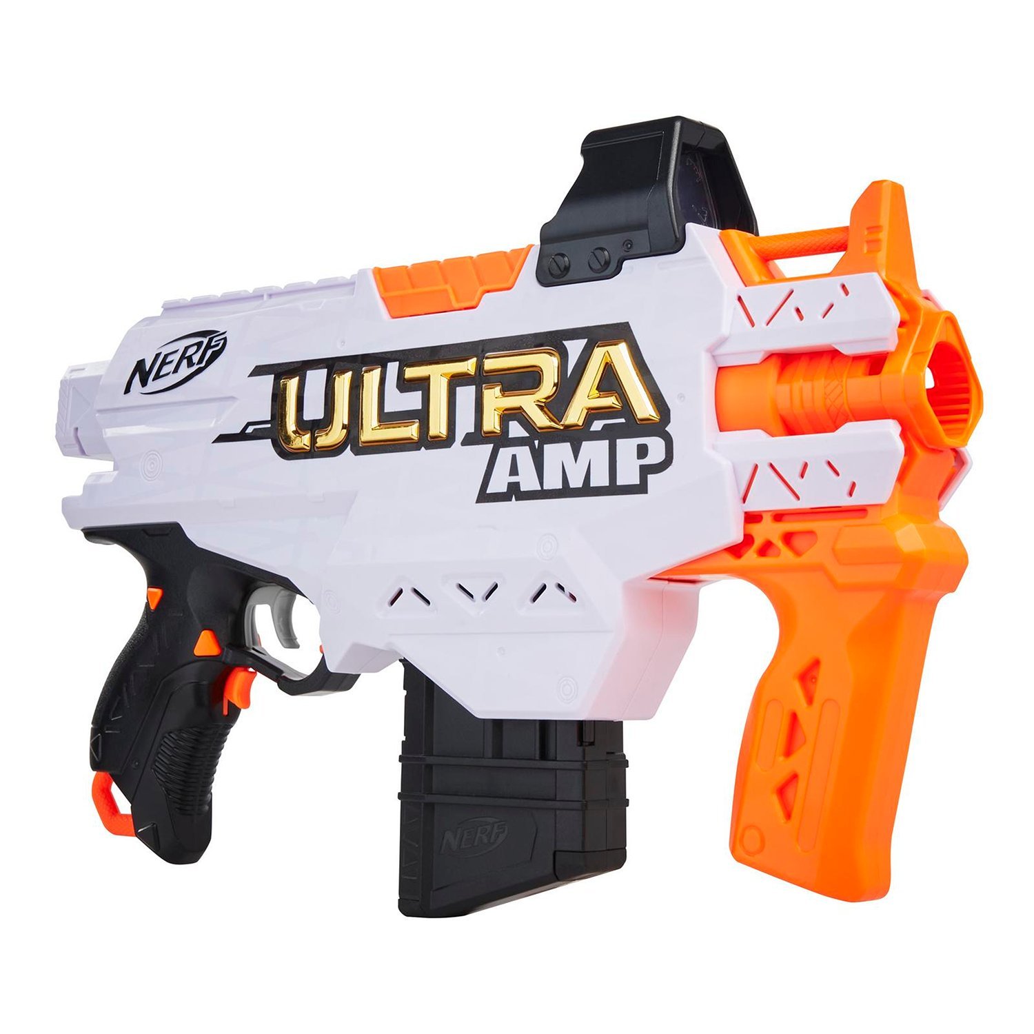 NERF Ultra Focus Motorized Blaster, 10-Dart Clip, 10 AccuStrike Ultra ...