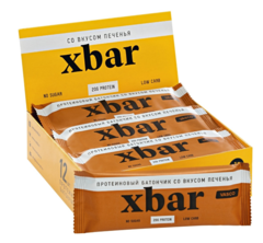 Протеиновый батончик «Xbar» со вкусом сливочного печенья Vasco nutrition 60 гр