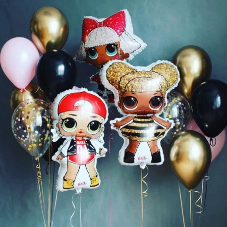 lol doll helium balloons