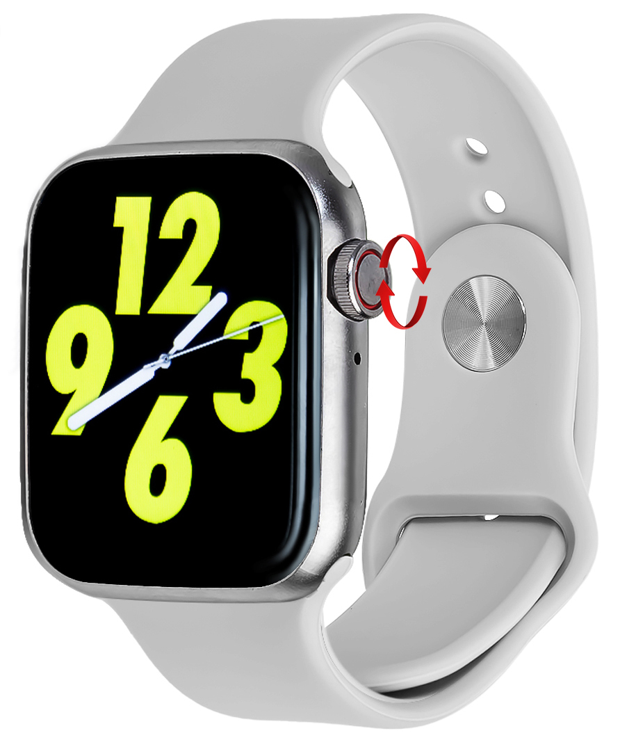 Водонепроницаемые (IP68) умные часы Smart Watch W26 Plus (Белый)