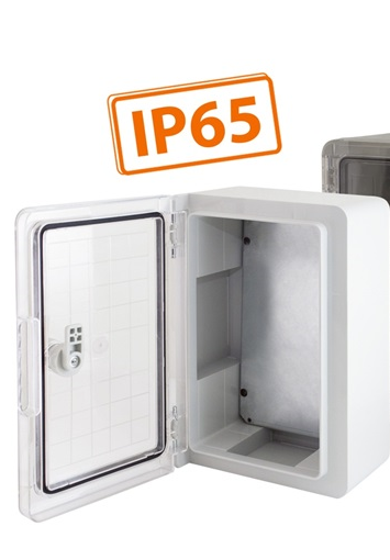 Бокс пластиковый ЩМП-0-1, ABS, IP65, -45 до +75 С, навесной, (300x200x130) TDM