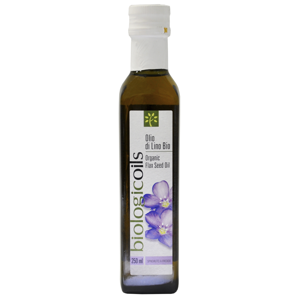 Масло BiologicOils льняное Bio Extra Vergine 250мл