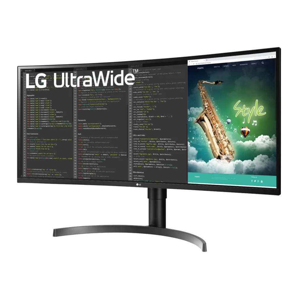 UltraWide VA монитор LG 35 дюймов 35WN75C-B