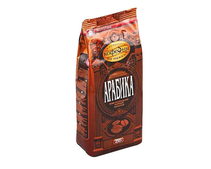 

Кофе молотый Московская Кофейня на Паяхъ Арабика, 250 г