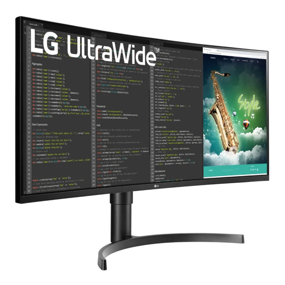 UltraWide VA монитор LG 35 дюймов 35WN75C-B