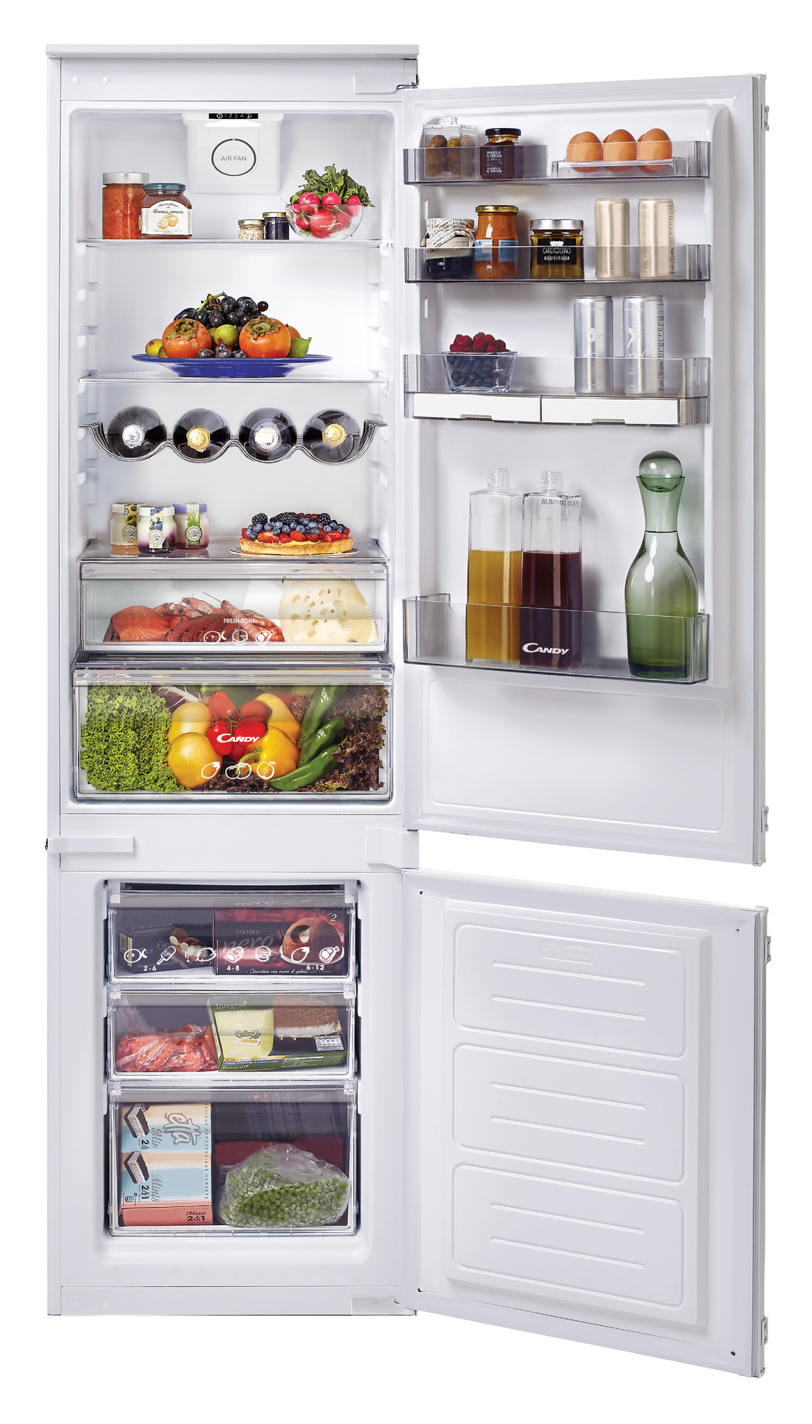 Встраиваемый холодильник Candy CKBBS182FT