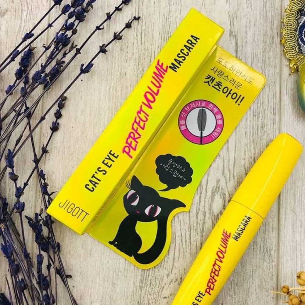 Тушь для ресниц Jigott Cat's Eye Perfect Volume Mascara