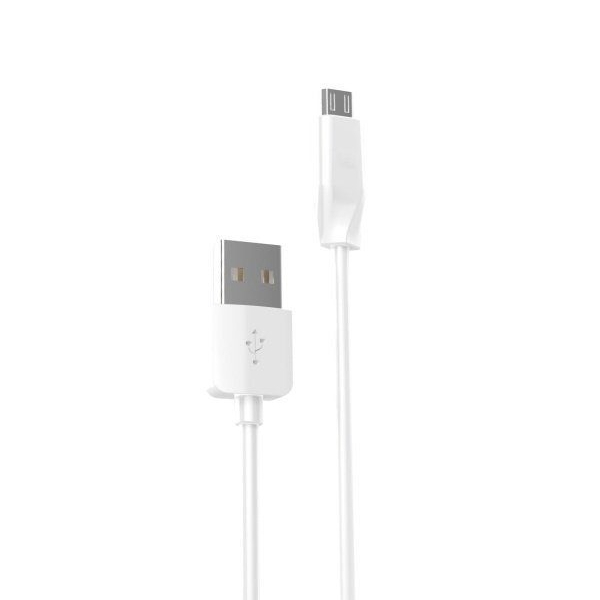 Кабель USB/Micro-USB 2.4А HOCO X1 200 см (Белый)