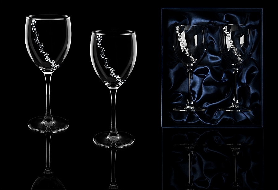 Подарочный набор бокалов для вина «Бриллиантовый»