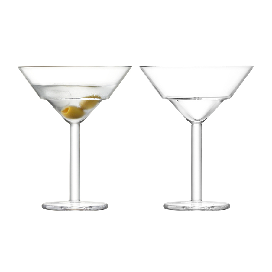 Набор из 2 бокалов для мартини Mixologist LSA International, 230 мл бокал для мартини havanna 270 мл