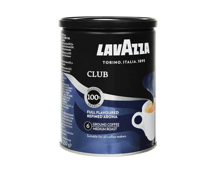 

Кофе молотый LavAzza Club, 250 г ж/б (Лавацца)